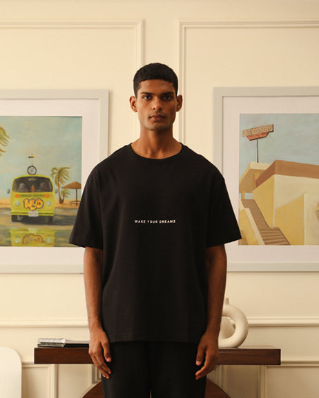 Printed-T-shirts-in-Twilight-Black