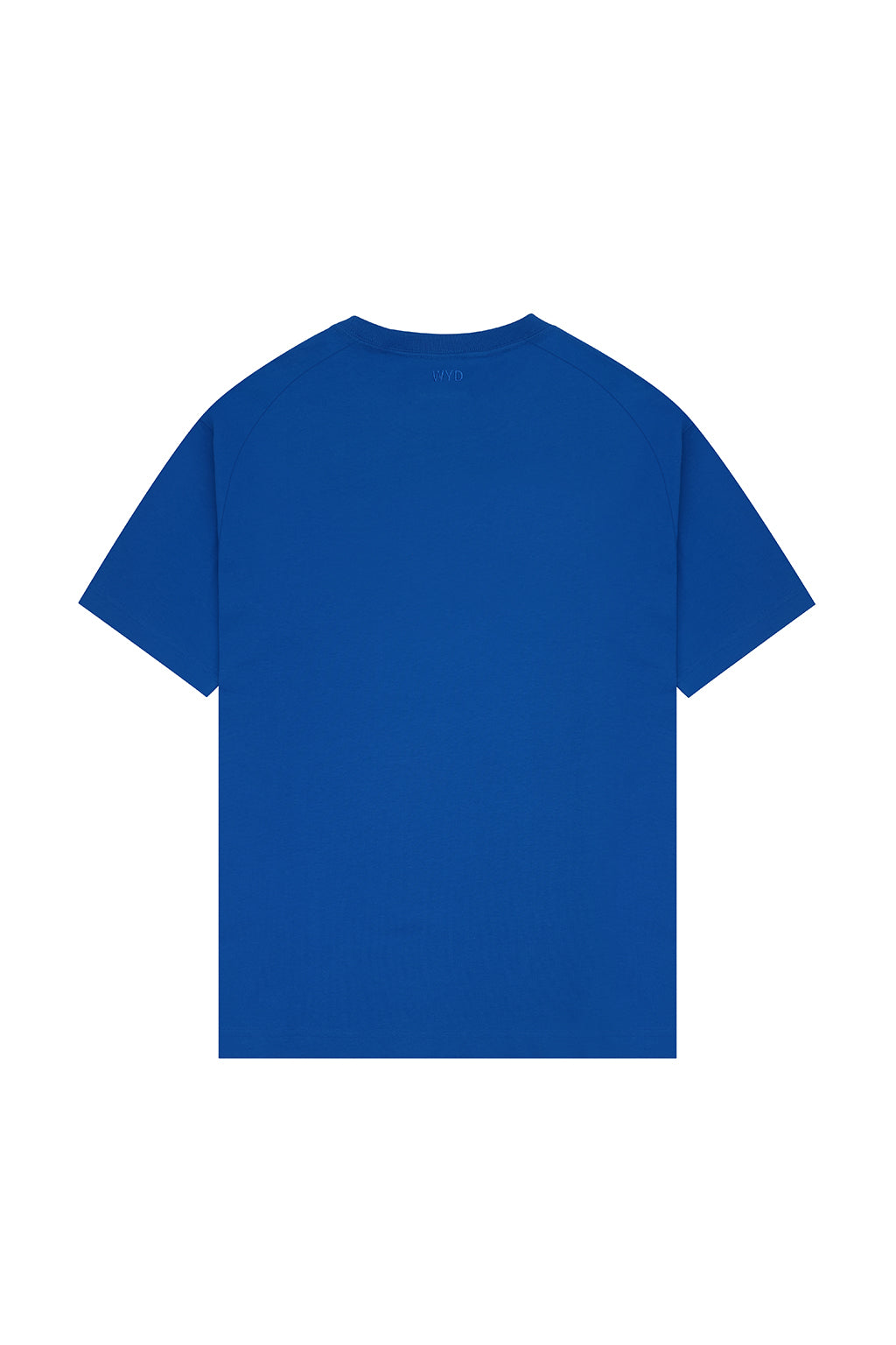 Luxury-Designer-Mock-Neck-T-Shirt-in-Royal-Blue-4