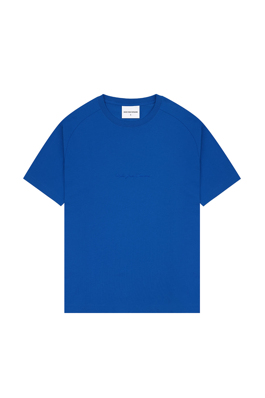 Luxury-Designer-Mock-Neck-T-Shirt-in-Royal-Blue-3
